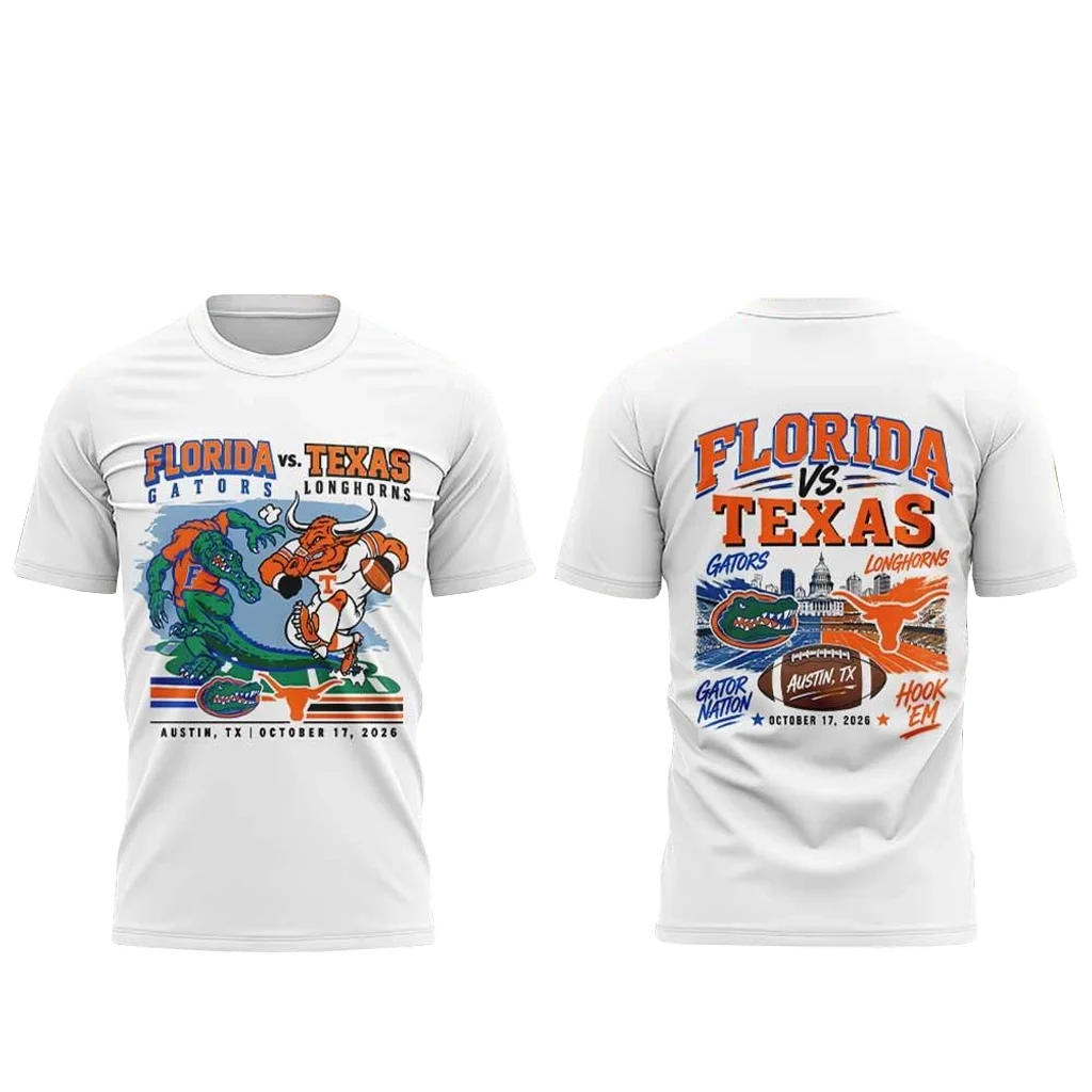 Florida Gators Vs Texas Longhorn Matchup 2026 Shirt