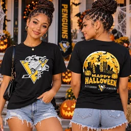 Pittsburgh Penguins x Halloween Mummy 2026 Graphic Shirt for Hockey Fans