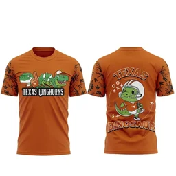 Texas Longhorns x Dinosaur 2026 Burnt Orange Shirt