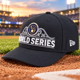 Milwaukee Brewers 2026 World Series Locker Room Hat