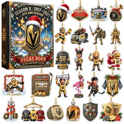 Vegas Golden Knights 10th Anniversary Vegas Born Advent Calendar