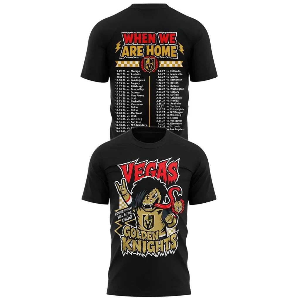 Vegas Golden Knights When We Were Emo Night 2026 Graphic Shirt for Hockey Fans
