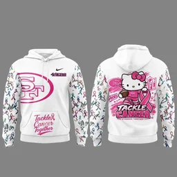 San Francisco 49ers x Hello Kitty Crucial Catch 2026 Hoodie