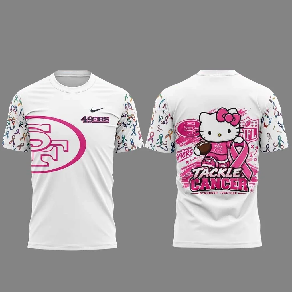 San Francisco 49ers x Hello Kitty Crucial Catch 2026 Shirt