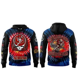 San Francisco 49ers x Grateful Dead Skeletons 2026 Hoodie