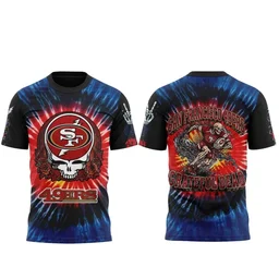 San Francisco 49ers x Grateful Dead Skeletons 2026 Shirt