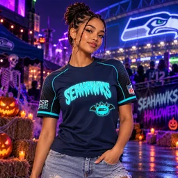 Seattle Seahawks x K-Pop Demon Hunters Halloween Night 2026 Shirt