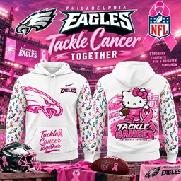 Philadelphia Eagles x Hello Kitty Crucial Catch 2026 Hoodie