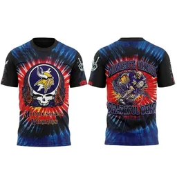 Minnesota Vikings x Grateful Dead Skeletons 2026 Shirt