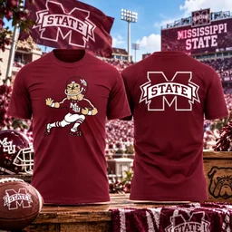 Mississippi State Bulldogs 2026 The Varsity Bully Graphic Shirt for College Football Fans
