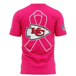 Kansas City Chiefs 2026 Crucial Catch Sideline Standard Issue Pink Shirt