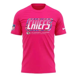 Kansas City Chiefs 2026 Crucial Catch Sideline Standard Issue Pink Shirt