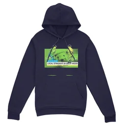 Tampa Bay Rays Baseball Local Stingrays In Great Mood Graphic Hoodie for Baseball Fans