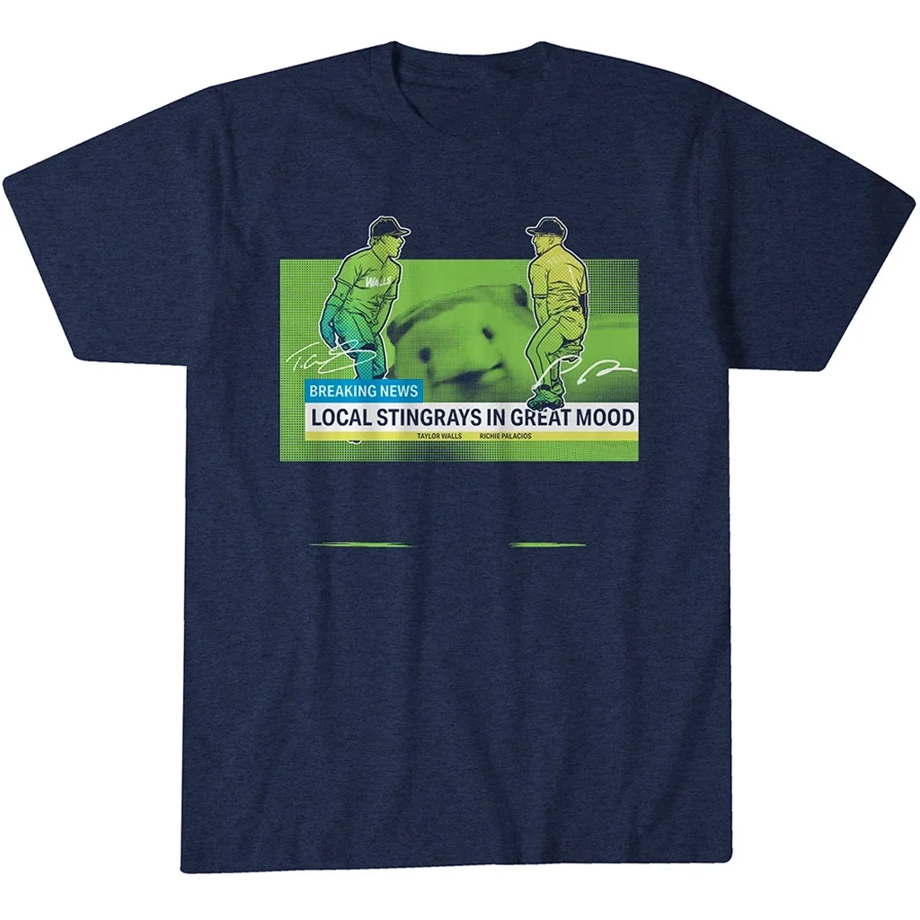 Tampa Bay Rays Baseball Local Stingrays In Great Mood Graphic Shirt for Baseball Fans