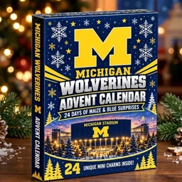 Michigan Wolverines Football 2026 Advent Calendar for College Football Fans