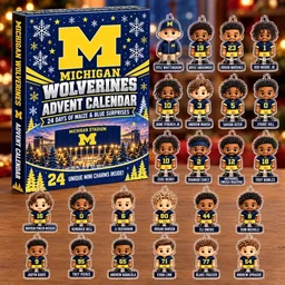 Michigan Wolverines Football 2026 Advent Calendar for College Football Fans