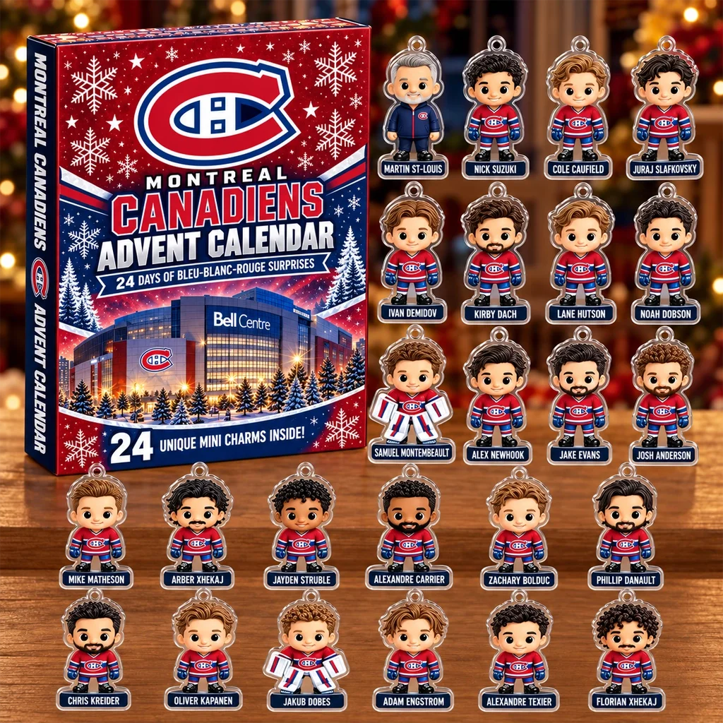 Montreal Canadiens Hockey 2026 Advent Calendar for Hockey Fans