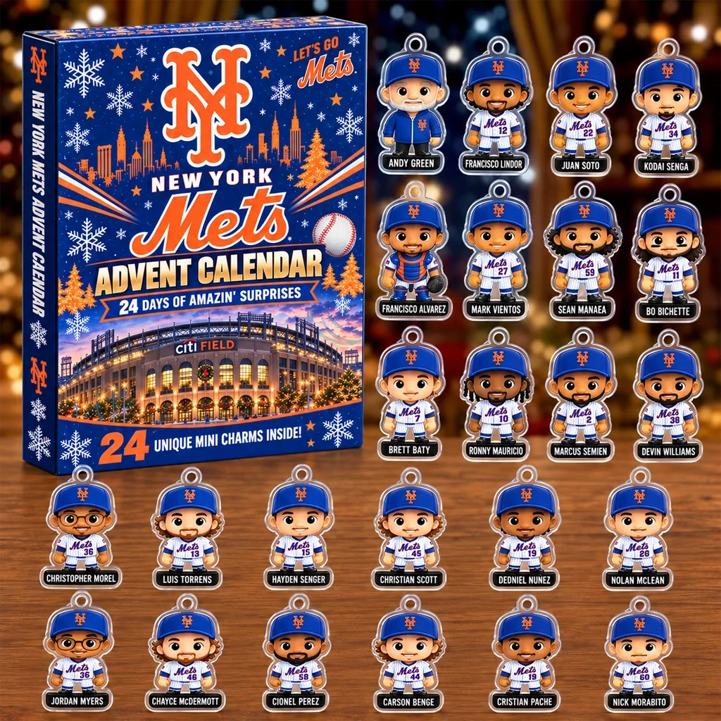 New York Mets Advent Calendar 2026 24 Days Of Amazin Surprises