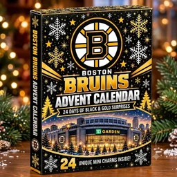 Boston Bruins 24 Days of Black and Gold 2026 Advent Calendar for Hockey Fans