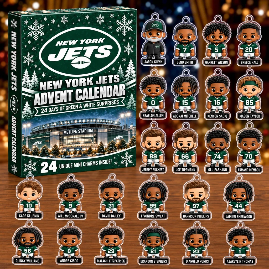 New York Jets 2026 Advent Calendar for Football Fans