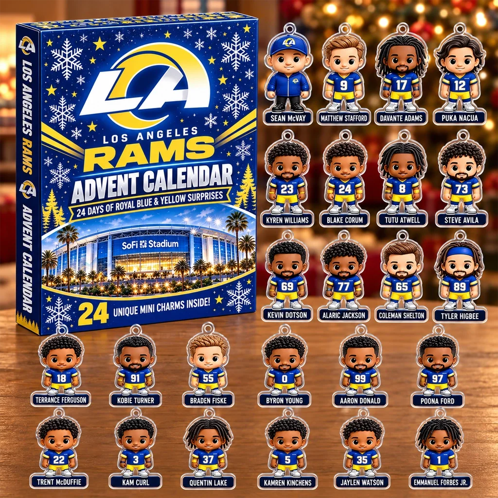 Los Angeles Rams 2026 Advent Calendar for Football Fans