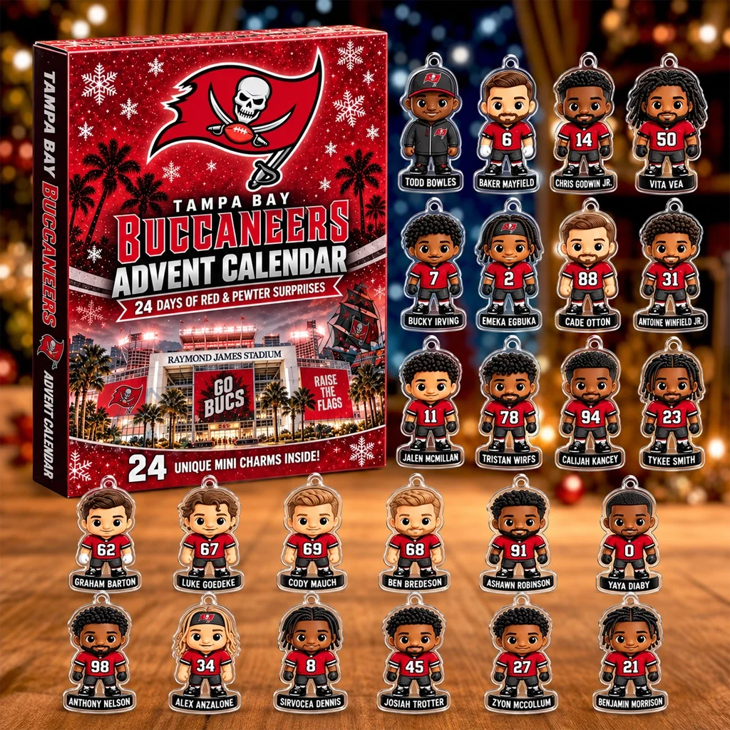 Tampa Bay Buccaneers 2026 Advent Calendar for Football Fans