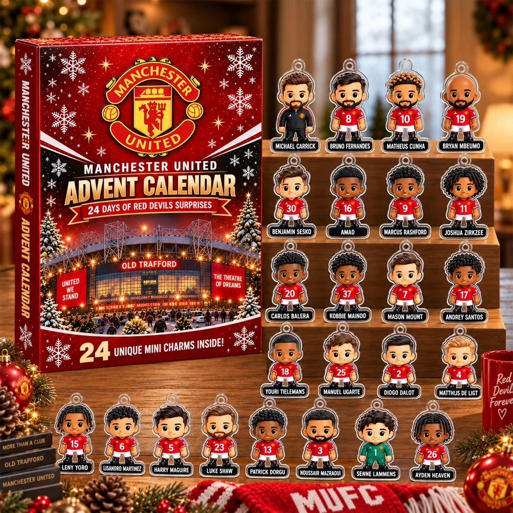 Manchester United FC Coach And Players Advent Calendar