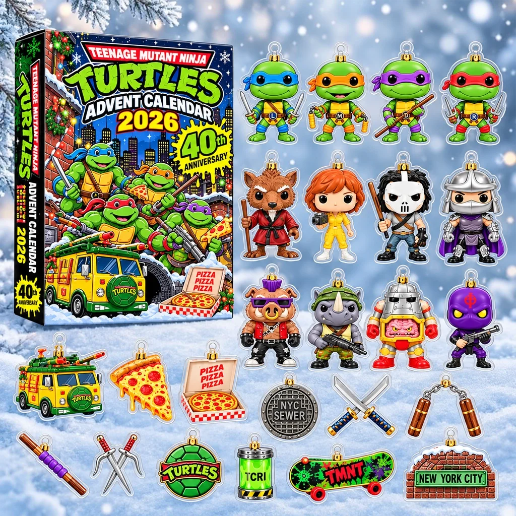 Teenage Mutant Ninja Turtles 40th Anniversary 2026 Advent Calendar
