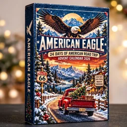 American Eagle 24 Days of American Road Trip 2026 Advent Calendar