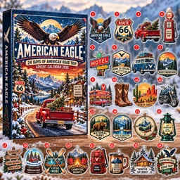 American Eagle 24 Days of American Road Trip 2026 Advent Calendar