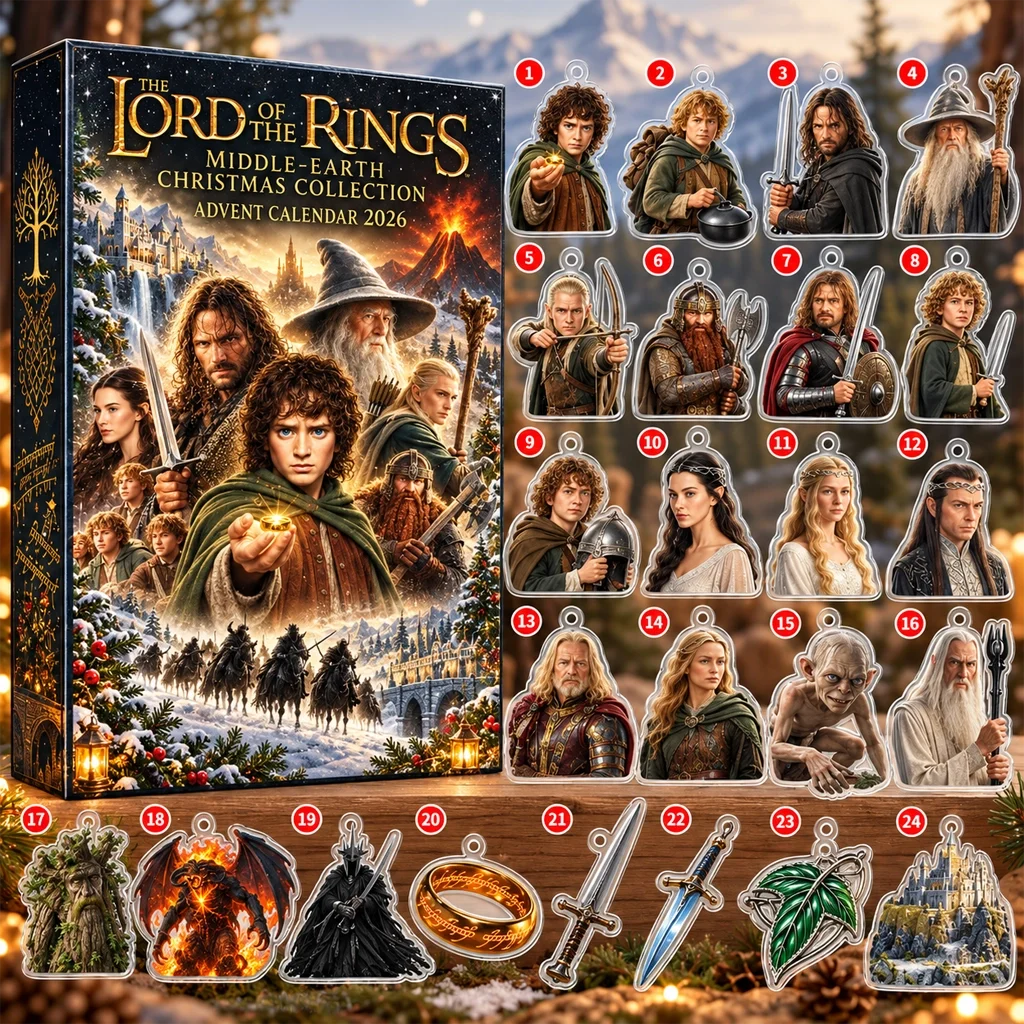 The Lord of the Rings Middle-Earth Christmas 2026 Advent Calendar