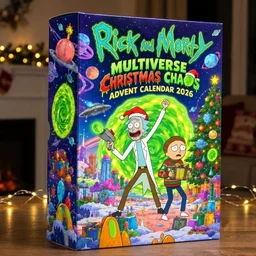 Rick and Morty Multiverse Christmas Chaos 2026 Advent Calendar