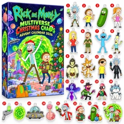 Rick and Morty Multiverse Christmas Chaos 2026 Advent Calendar