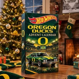 Oregon Ducks Hot Wheels Advent Calendar