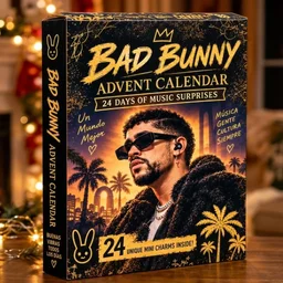 Bad Bunny 2026 Advent Calendar for Bad Bunny Fans