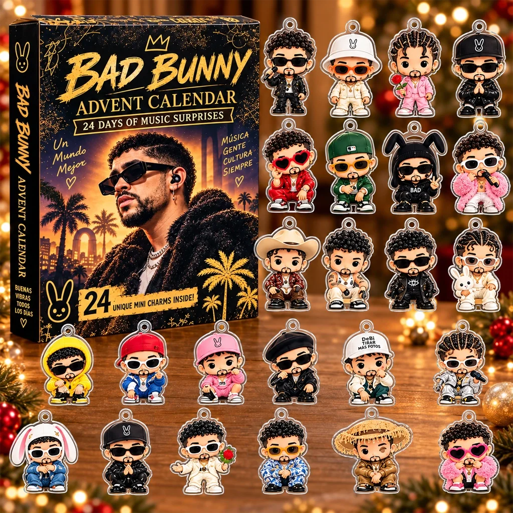 Bad Bunny 2026 Advent Calendar for Bad Bunny Fans
