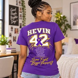 Clemson Tigers Football Hevin Brown-Shuler Ring the Bell Graphic Shirt for College Football Fans