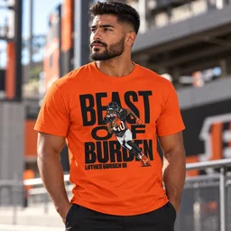 Chicago Bears Luther Burden III Beast Of Burden Graphic Shirt for Football Fans
