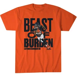 Chicago Bears Luther Burden III Beast Of Burden Graphic Shirt for Football Fans
