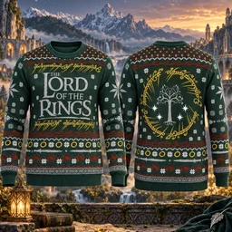 The Lord of the Rings Ugly Christmas Sweater for The Lord of the Rings Fans