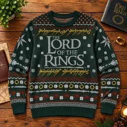 The Lord of the Rings Ugly Christmas Sweater for The Lord of the Rings Fans