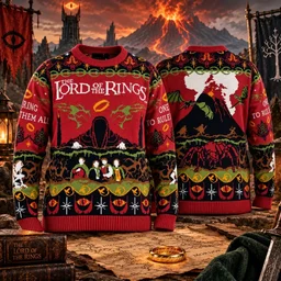 The Lord of the Rings One Ring To Rule Them All Ugly Christmas Sweater