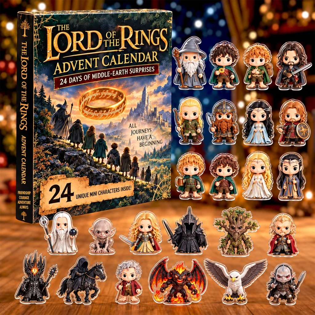 The Lord of the Rings Fantasy Collectible 2026 Advent Calendar for The Lord of the Rings Fans