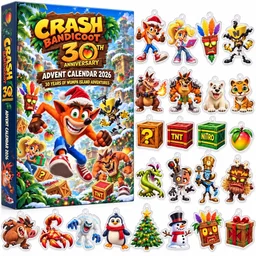 Crash Bandicoot 30th Anniversary 2026 Advent Calendar for Crash Bandicoot Fans