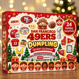 San Francisco 49ers Dumpling 2026 Advent Calendar