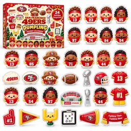 San Francisco 49ers Dumpling 2026 Advent Calendar
