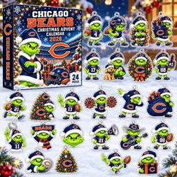 Chicago Bears x Grinch Christmas 2026 Advent Calendar