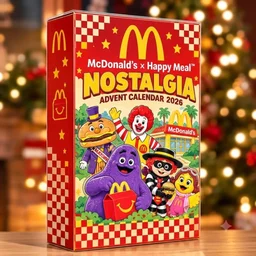 McDonald Happy Meal Nostalgia 2026 Advent Calendar