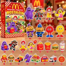McDonald Happy Meal Nostalgia 2026 Advent Calendar