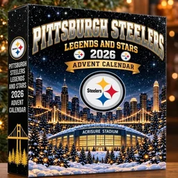 Pittsburgh Steelers Legends And Stars 2026 Advent Calendar for Football Fans